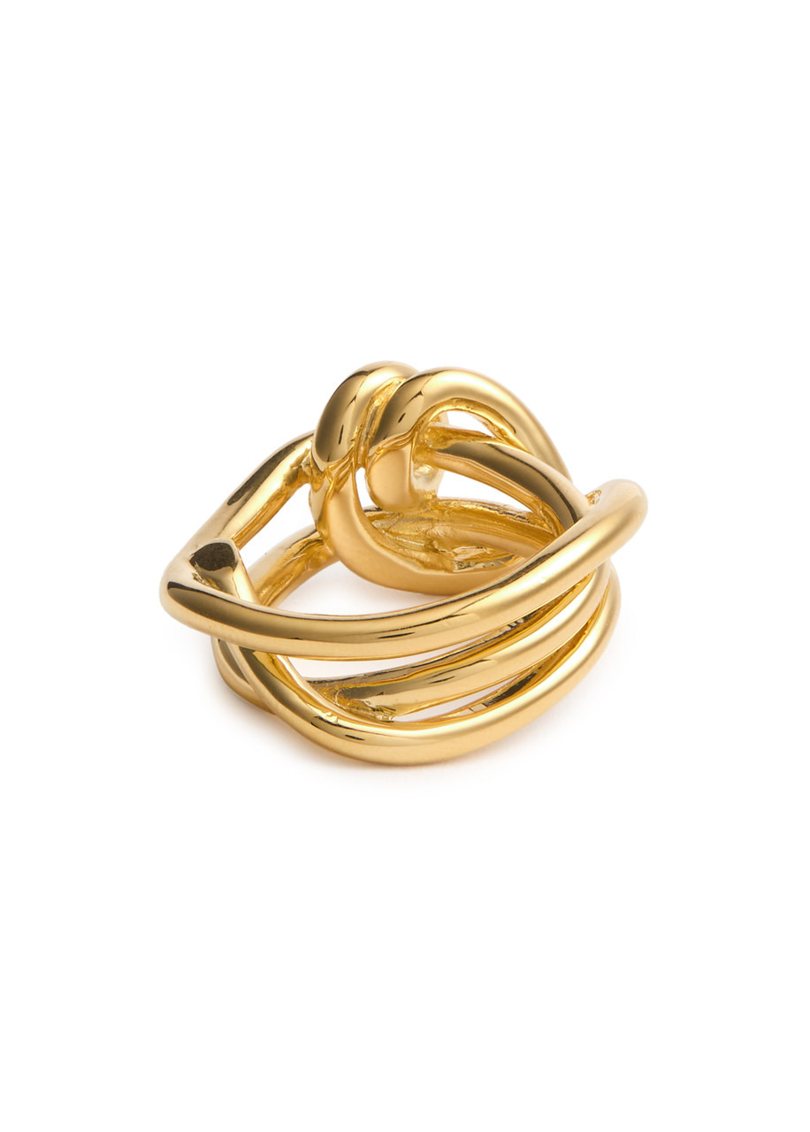Completedworks Thread 18kt Gold Vermeil Ring - 4