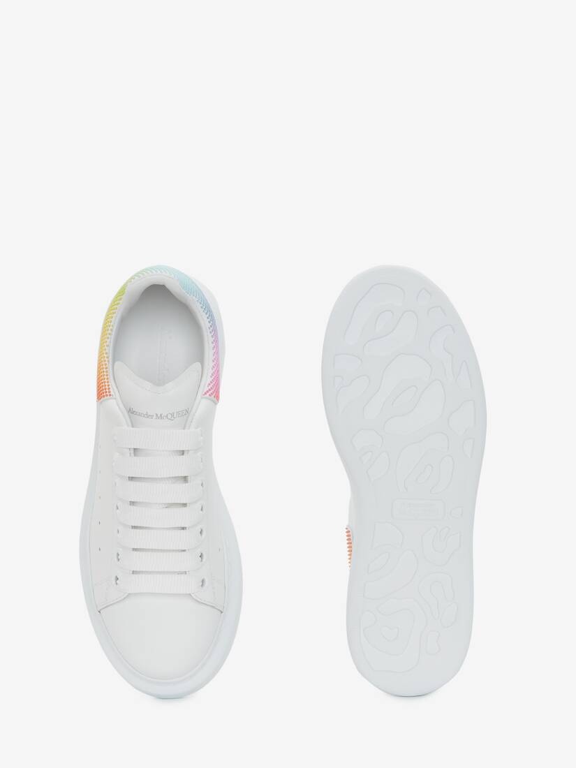 Oversized Sneaker in White/multicolour - 4