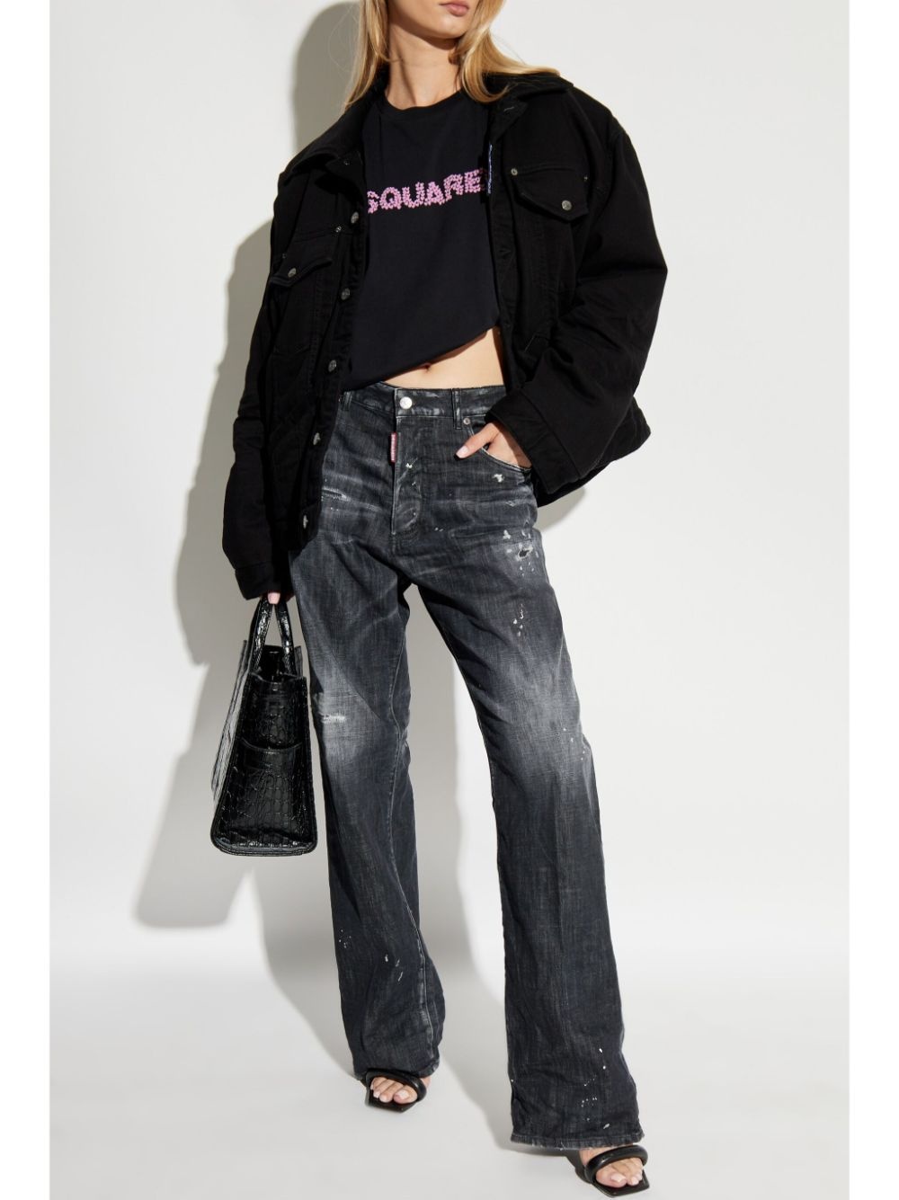 embroidered-logo t-shirt - 2