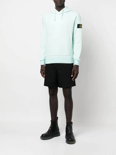 Stone Island Compass-patch hoodie outlook