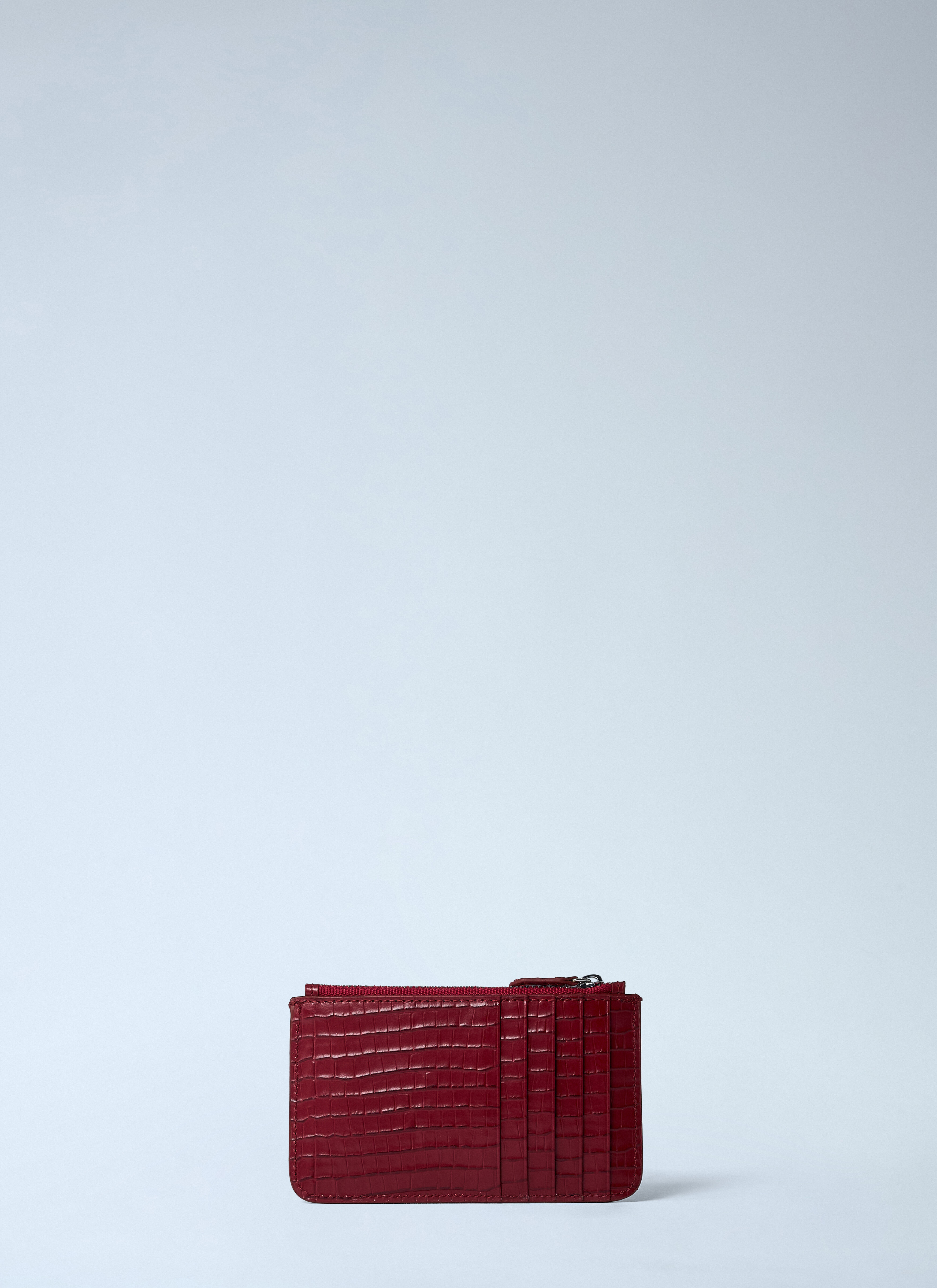 Half Moon Leather Cardholder - 5