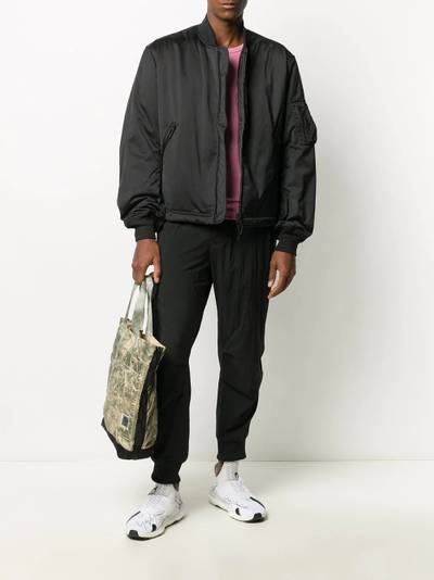 Y-3 padded logo bomber jacket outlook