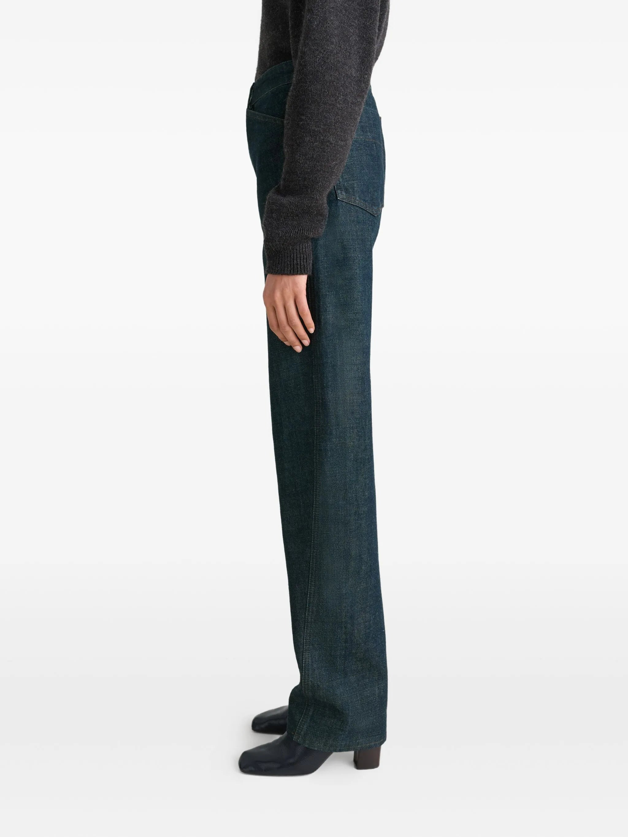 twisted five-pocket jeans - 3