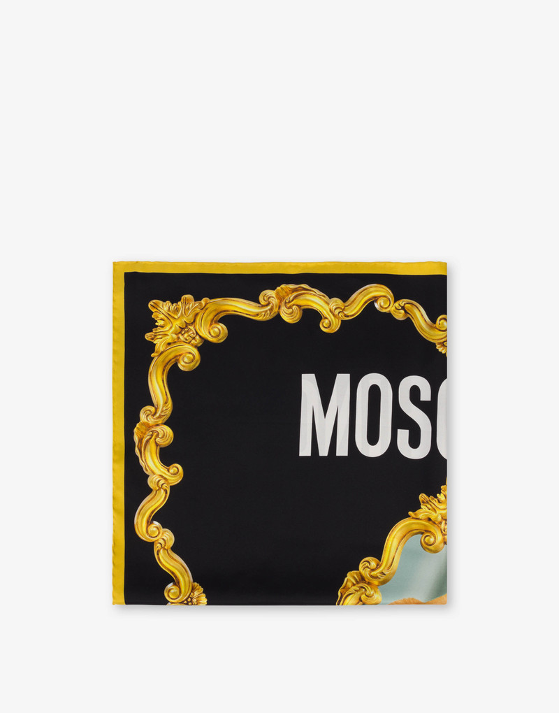 Moschino MIRROR TEDDY BEAR NECKERCHIEF outlook