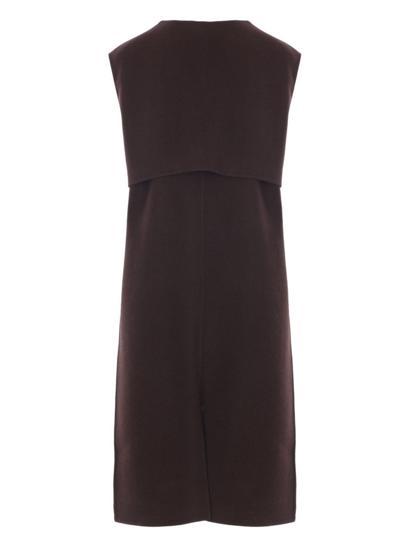 DUŠAN sleeveless patch-pocket dress outlook