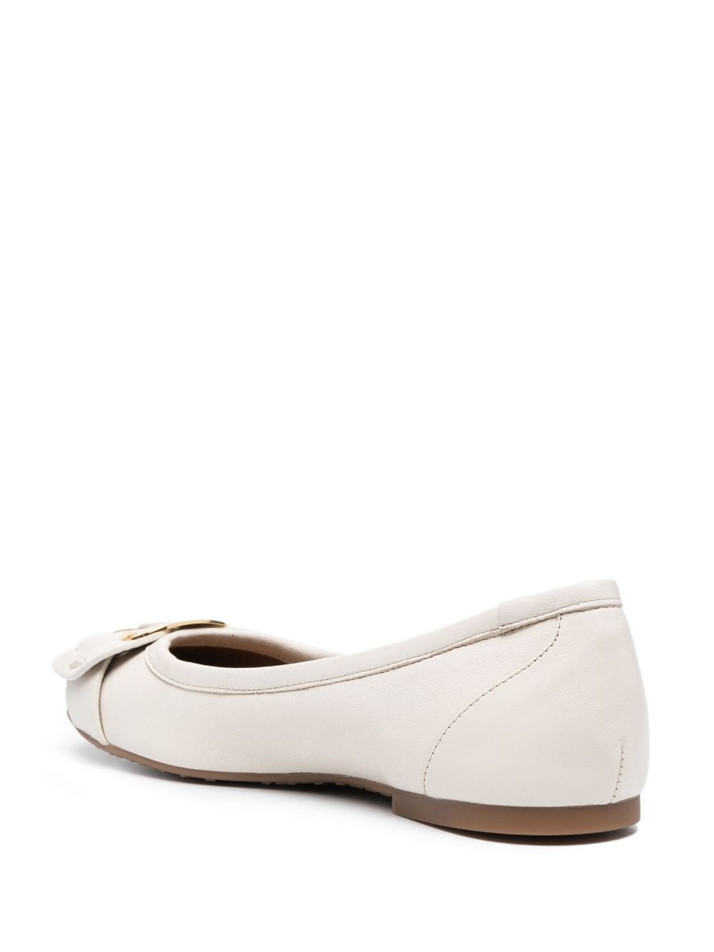 Chany leather ballerina shoes - 5