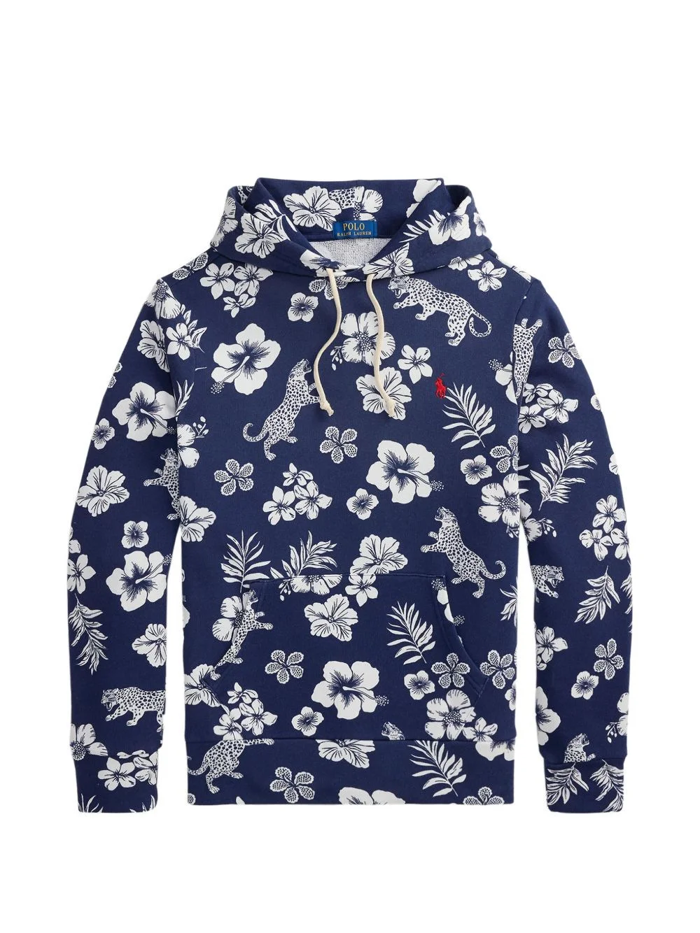tropical logo hoodie - 1