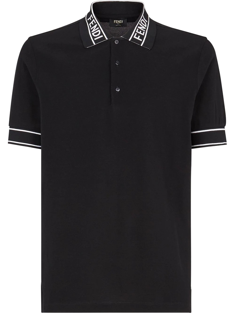 logo polo shirt - 1