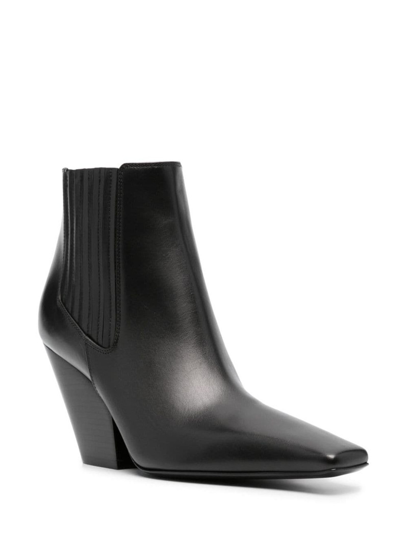 CASADEI leather ankle boots outlook