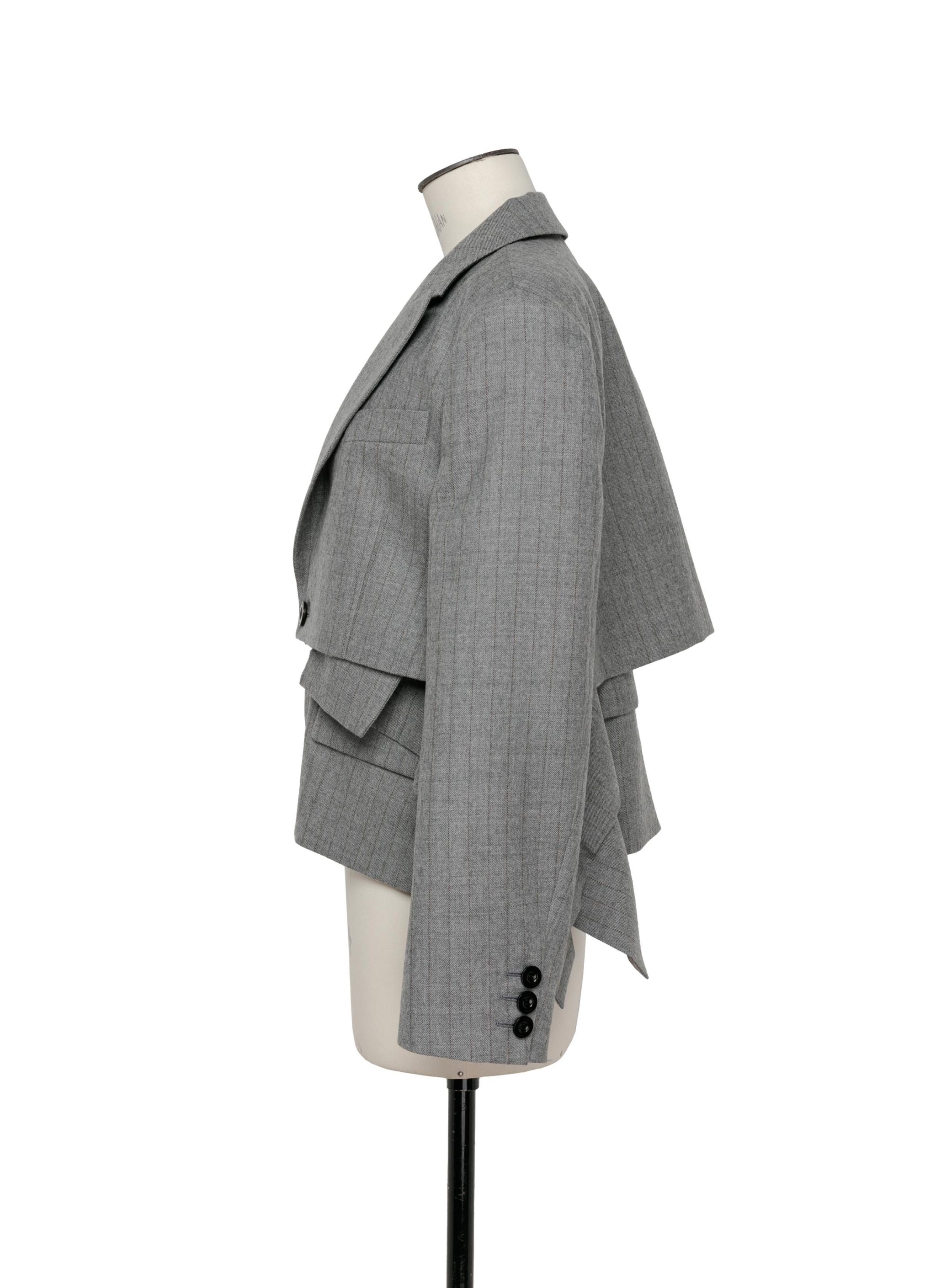 Chalk Stripe Jacket - 3