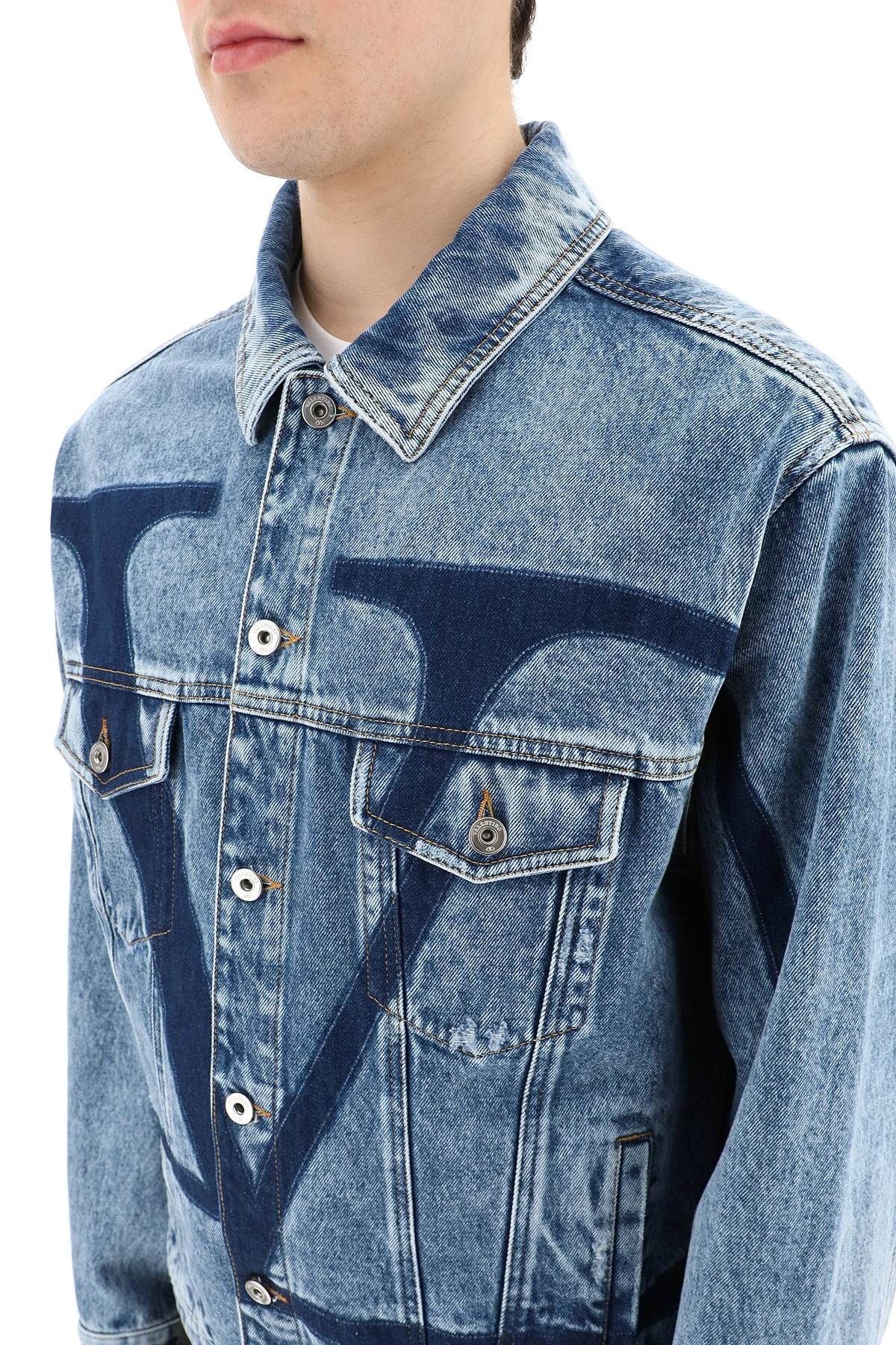 VLOGO SIGNATURE DENIM JACKET - 5