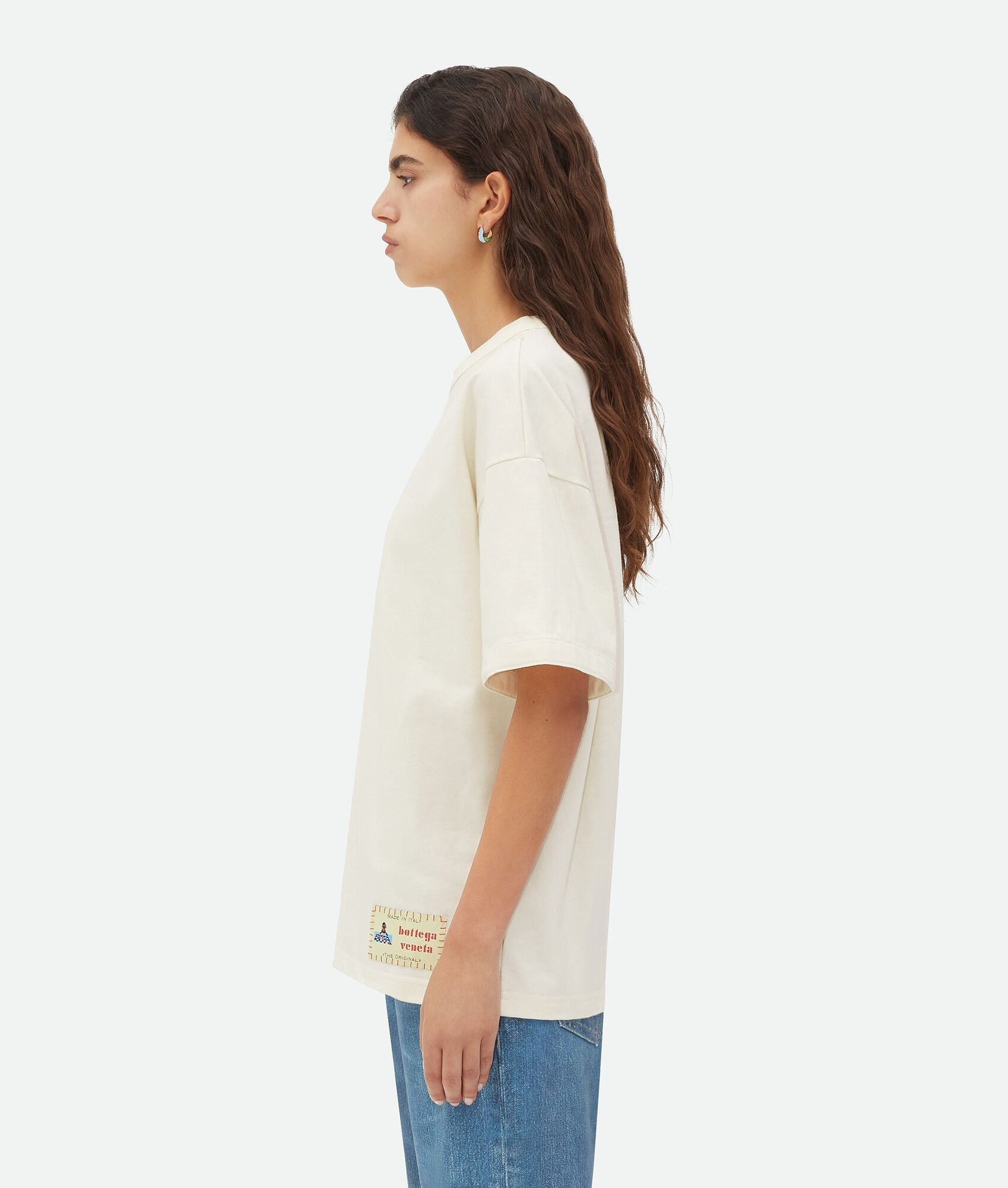 Cotton Jersey T-Shirt With Label - 2