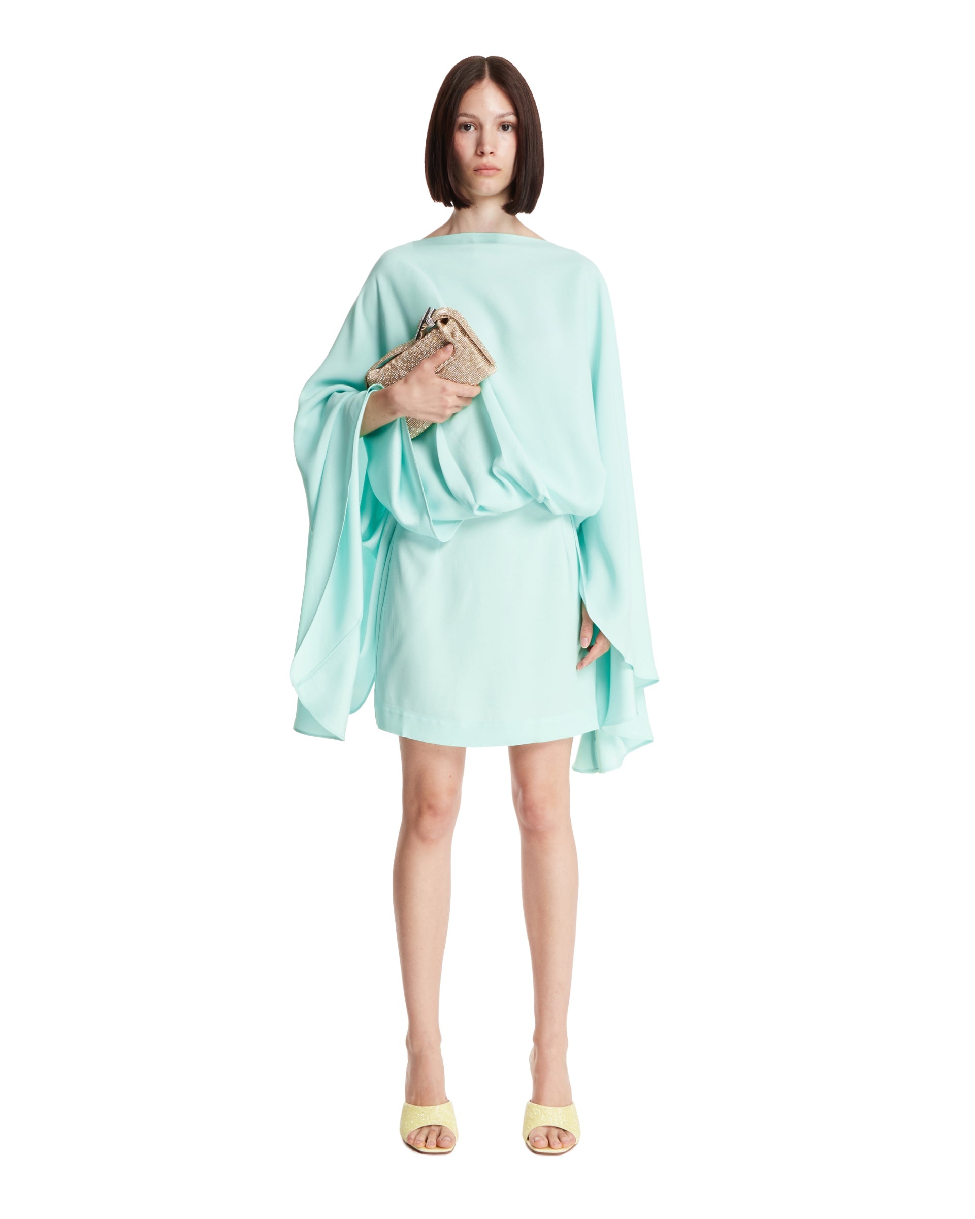 Light Blue Eolia Mini Dress - 2