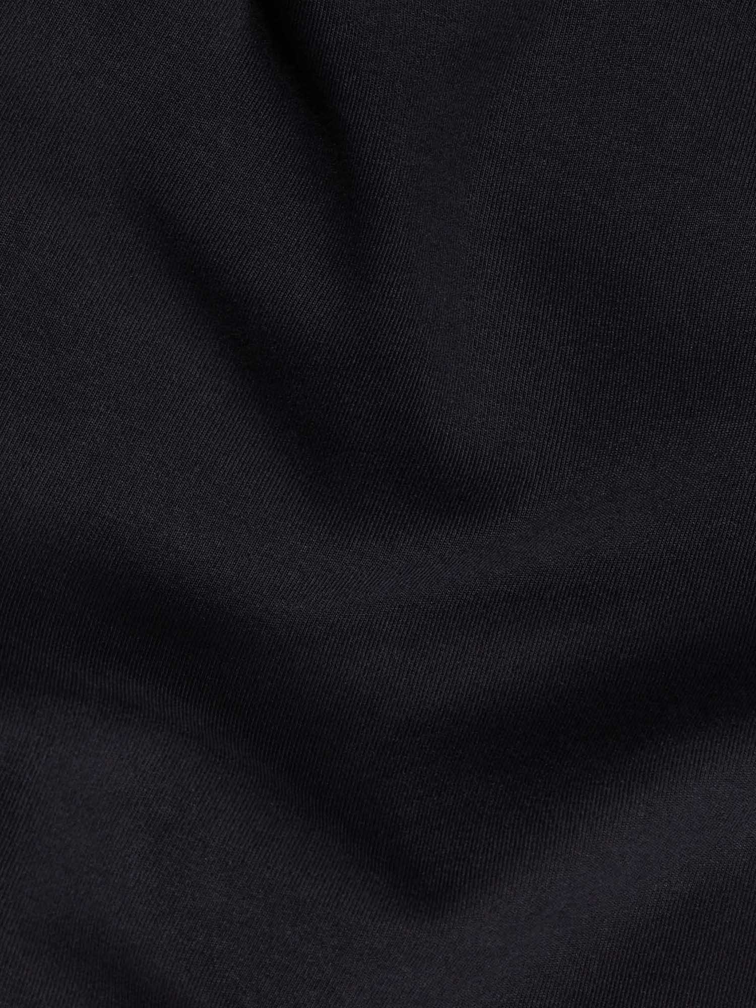 Womens Recycled Cotton Jersey Cargo Pants - Black - 4