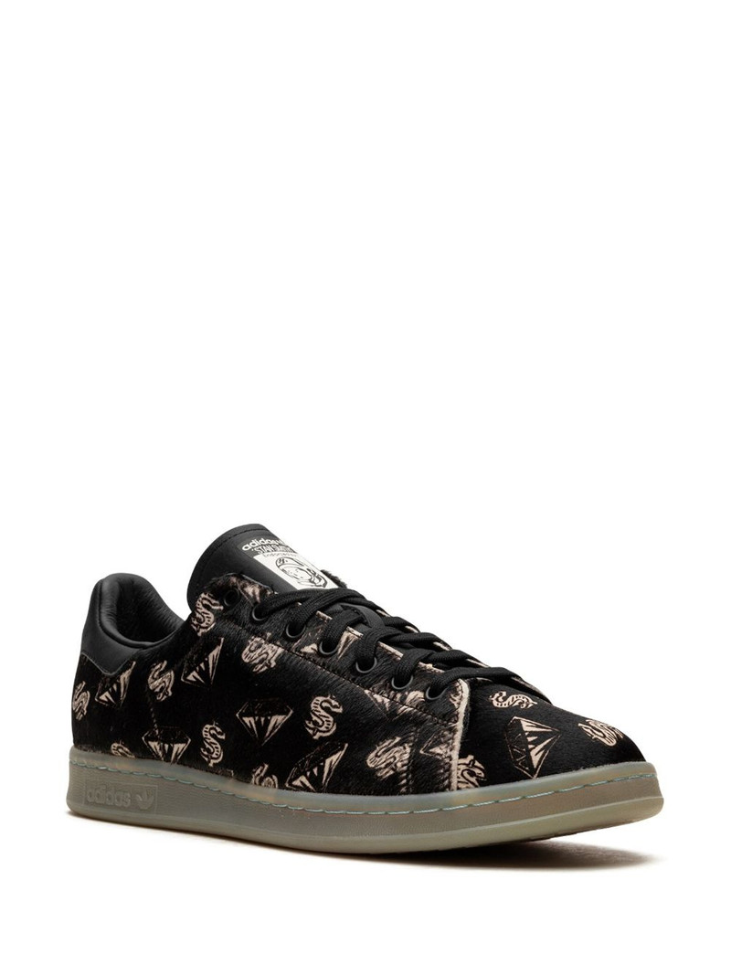 adidas Originals x Billionaire Boy Club Stan Smith Ponyhair "black" sneakers outlook