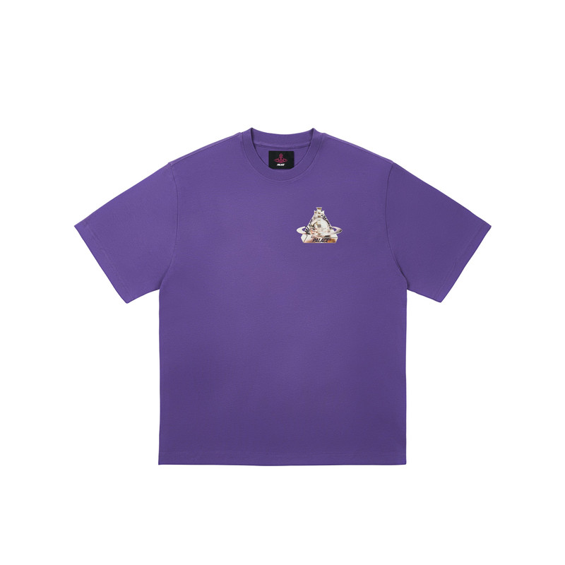 PALACE VIVIENNE WESTWOOD T-SHIRT PURPLE - 1