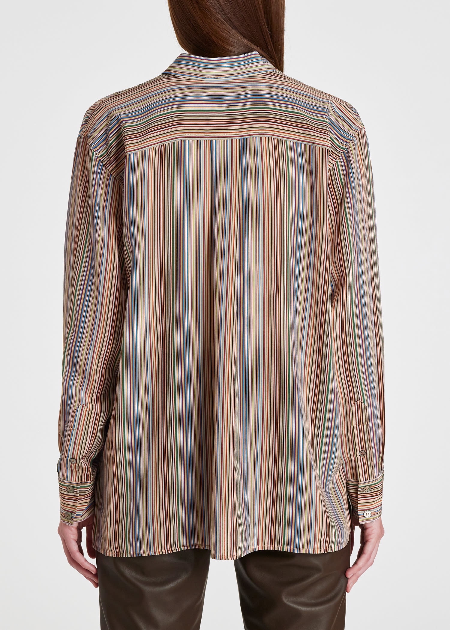 Silk 'Signature Stripe' Shirt - 6