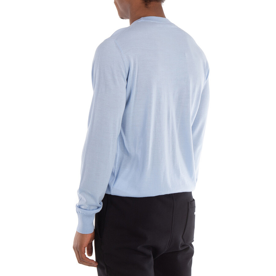 Versace Medusa Embroidered Wool Sweater - 3