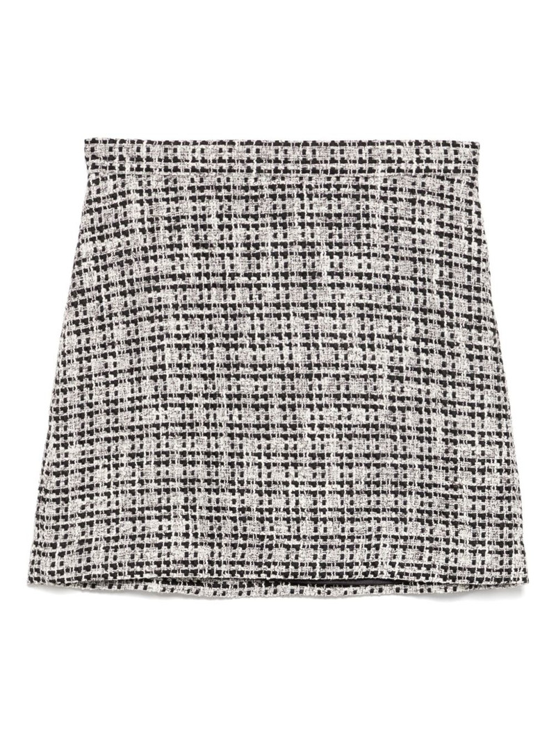 tweed mini skirt 1