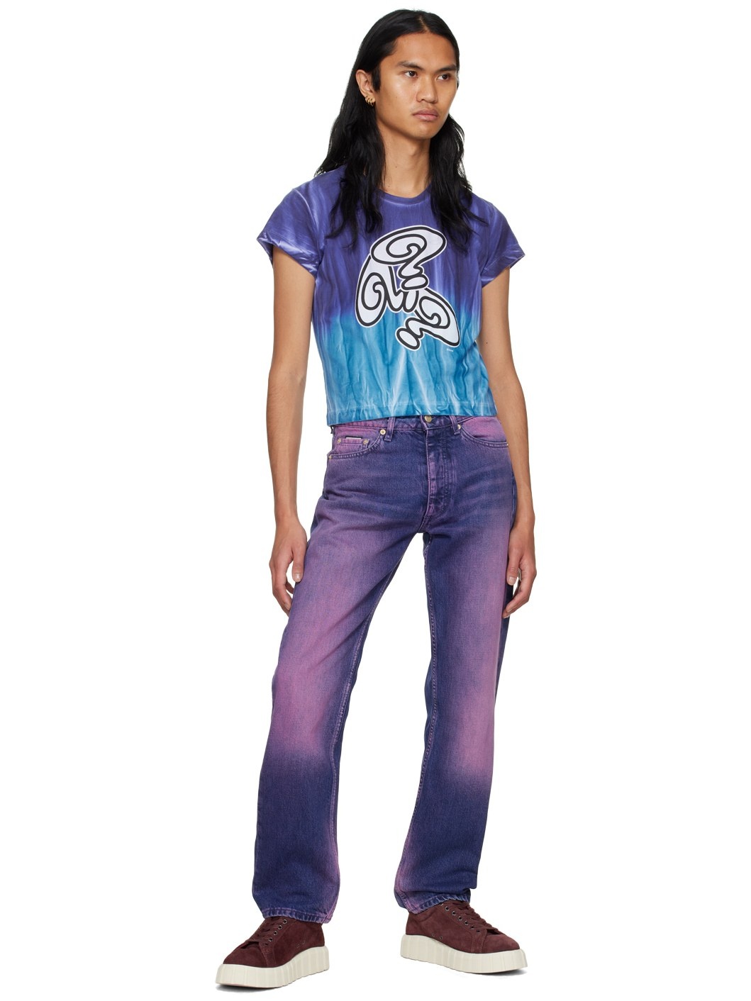 EYTYS SSENSE Exclusive Purple & Blue Zion T-Shirt | REVERSIBLE
