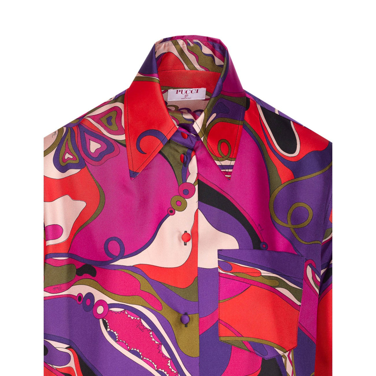 Emilio Pucci Women Orchidee Print Shirt - 4