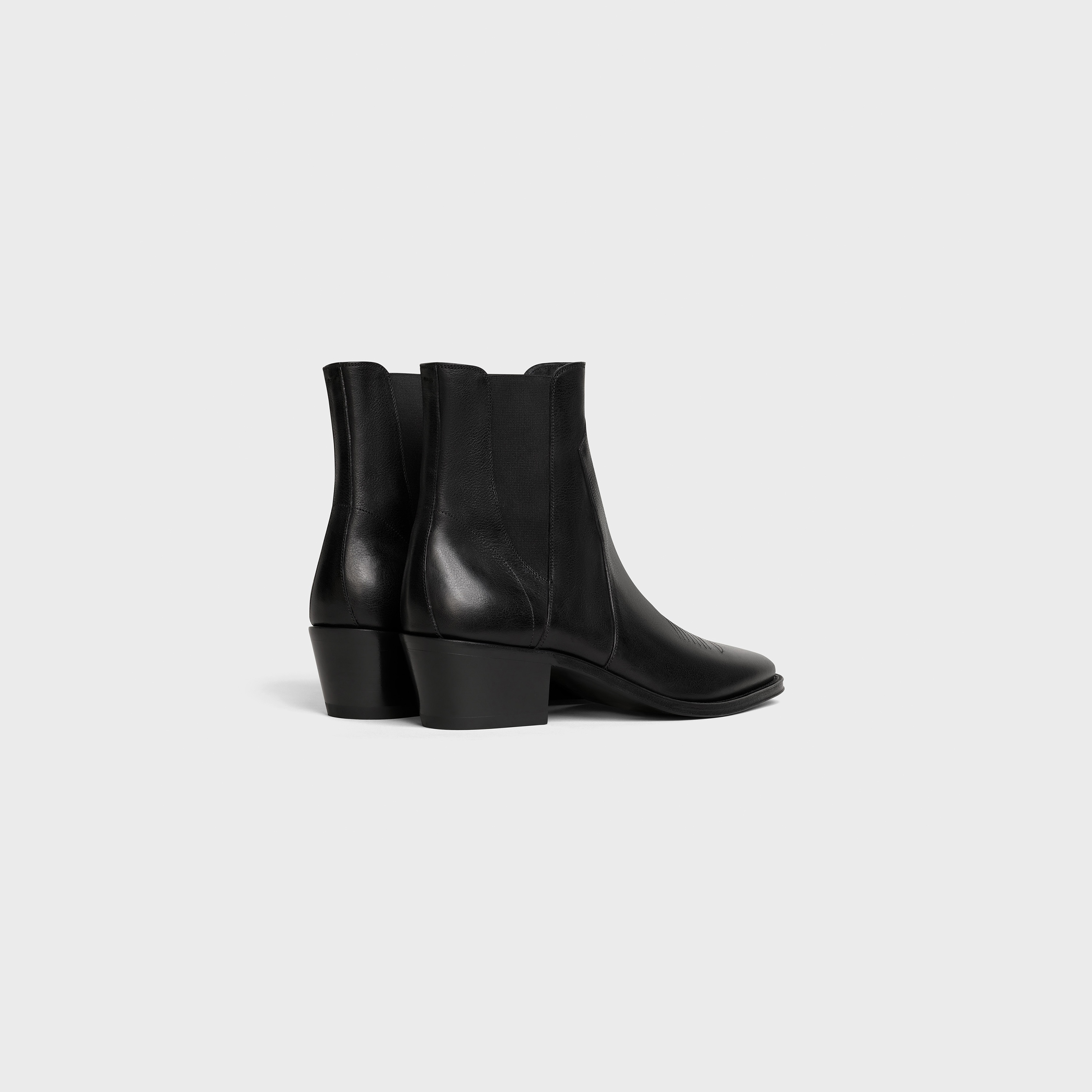 CELINE CAMARGUE WESTERN CHELSEA BOOT  IN  VEGETAL CALFSKIN - 3