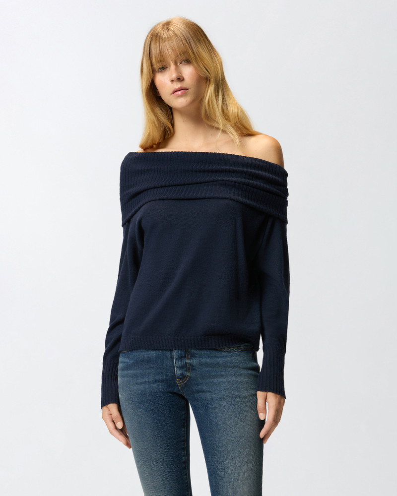 PINKO LONG-SLEEVED SWEATER WITH OPEN SHOULDERS outlook