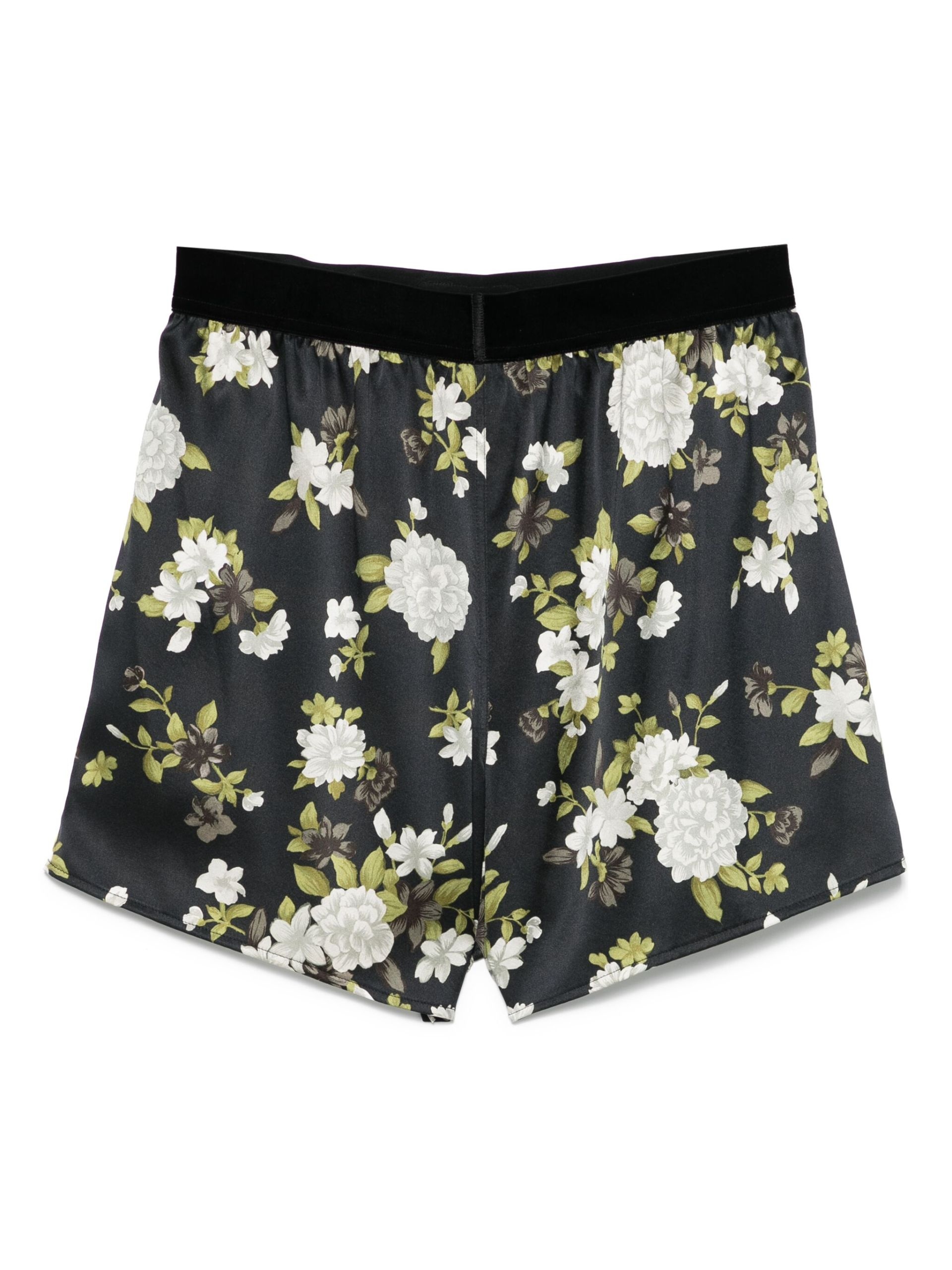 floral-print pyjama shorts - 2