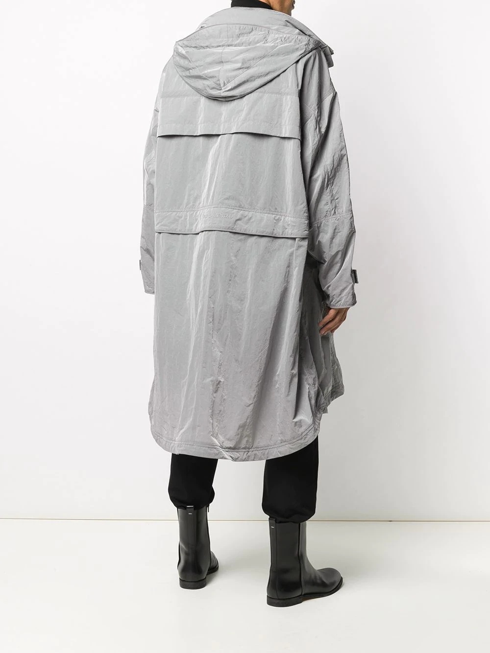 oversized parka coat - 4