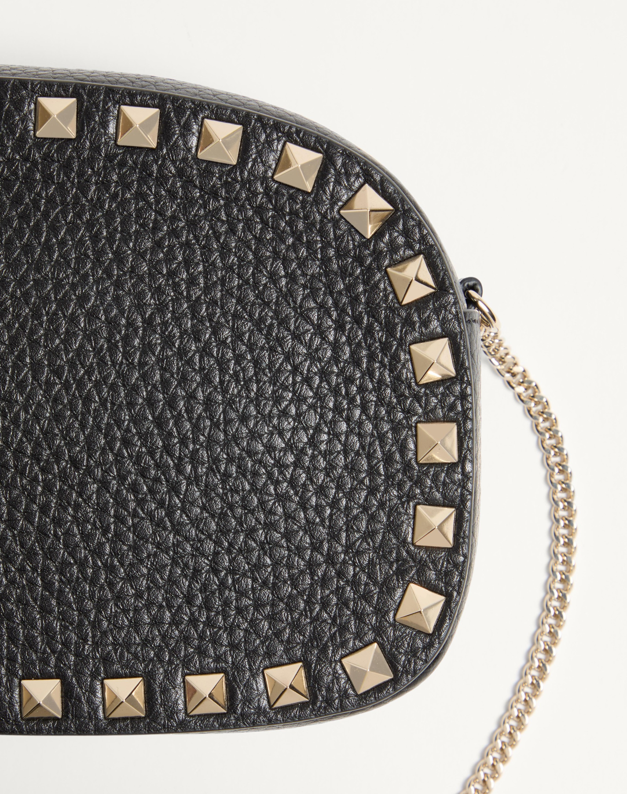 MINI ROCKSTUD CROSSBODY BAG IN GRAINY CALFSKIN - 6