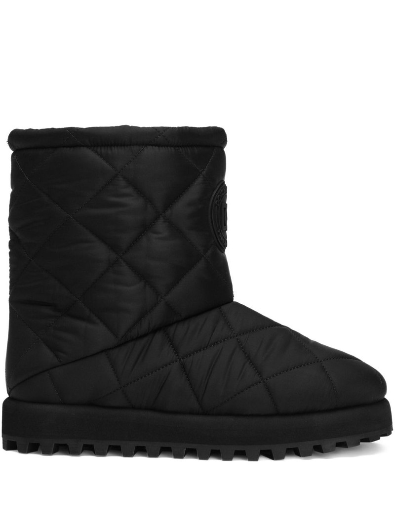 quilted ankle boots 1
