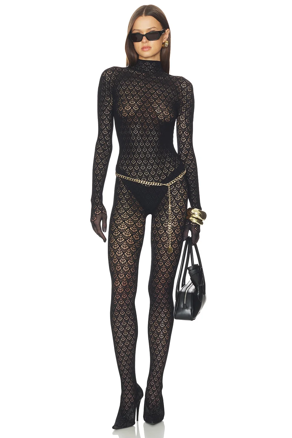 Mermaid Net Catsuit - 1