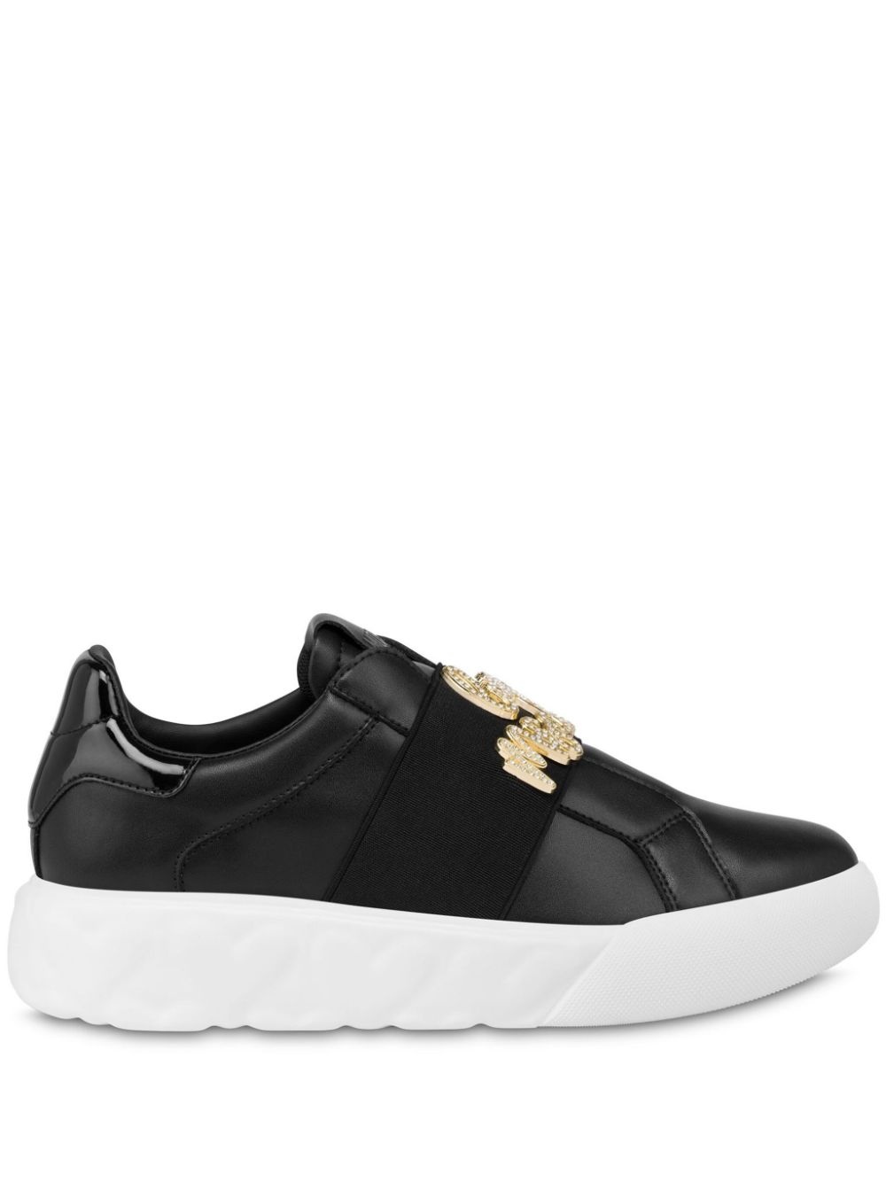 appliqué sneakers - 1