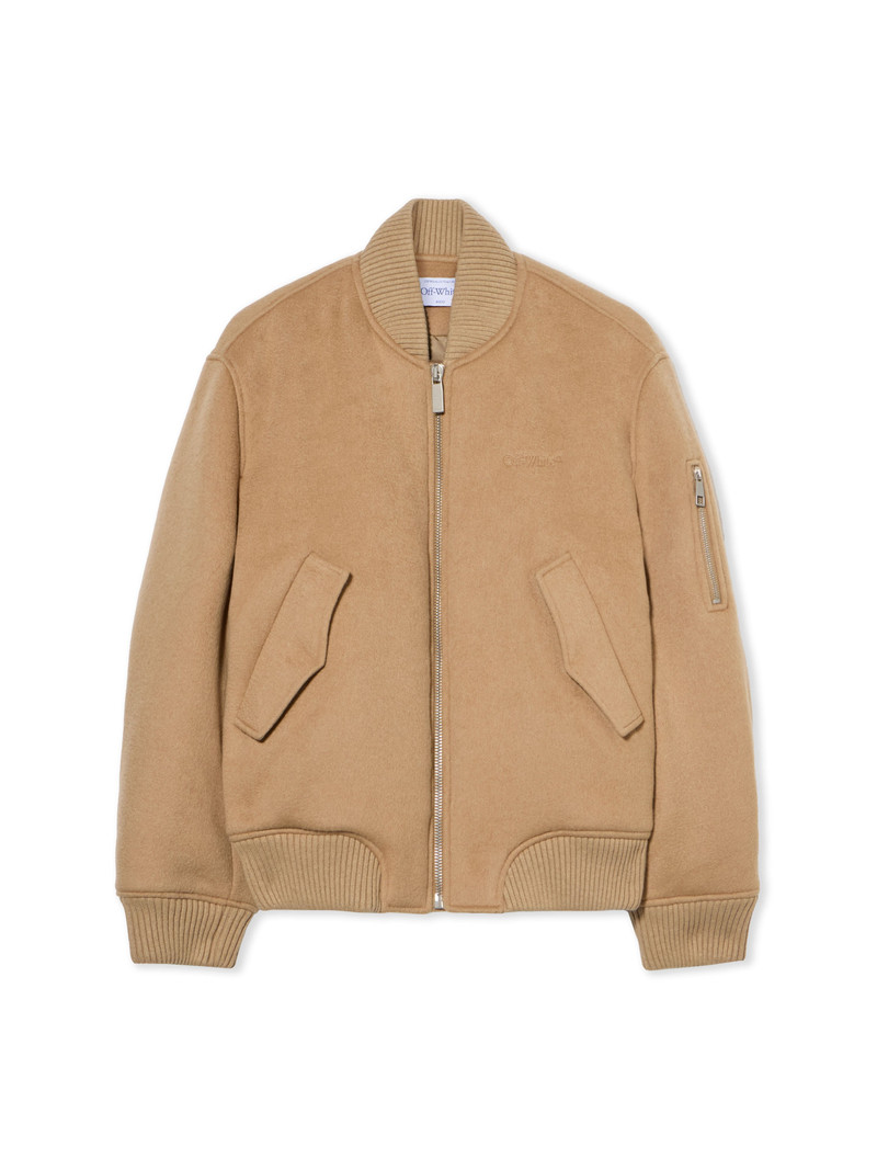 Off-White Quote Bomber Jacket outlook