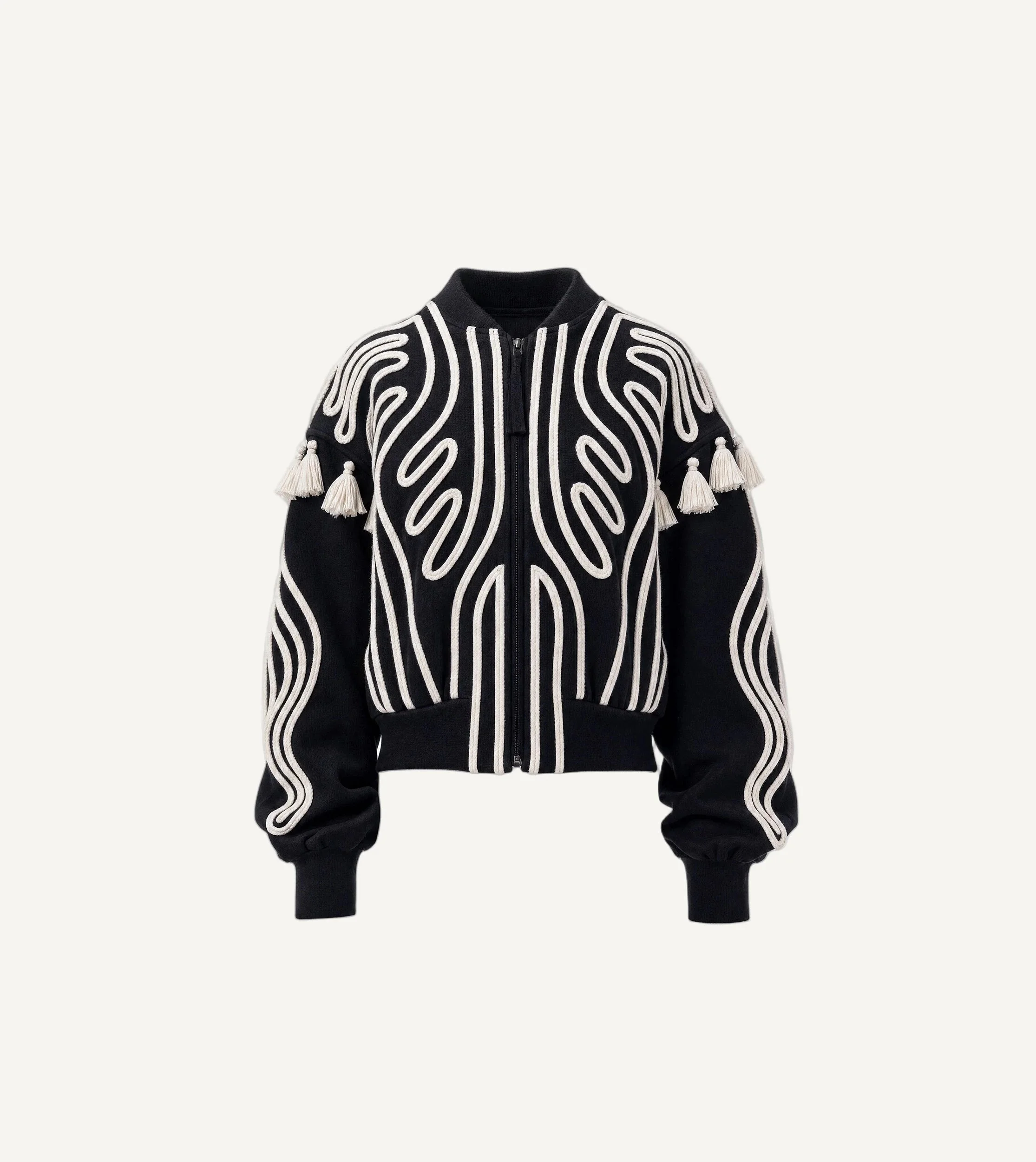 MONDRIAN JACKET | BLACK IVORY - 1