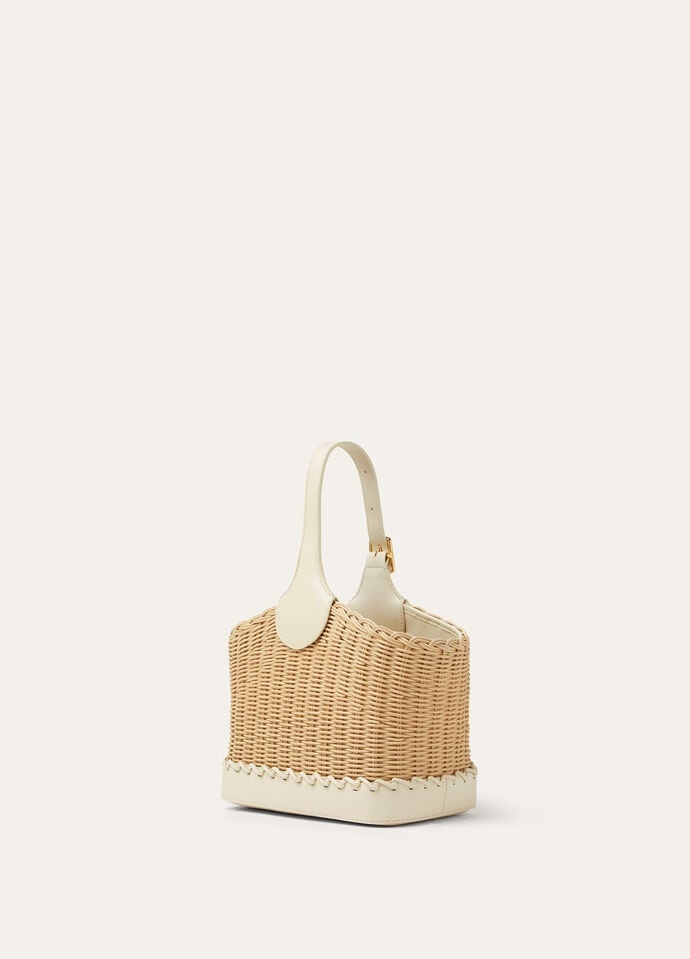Bobbin Bucket bag wicker - 3