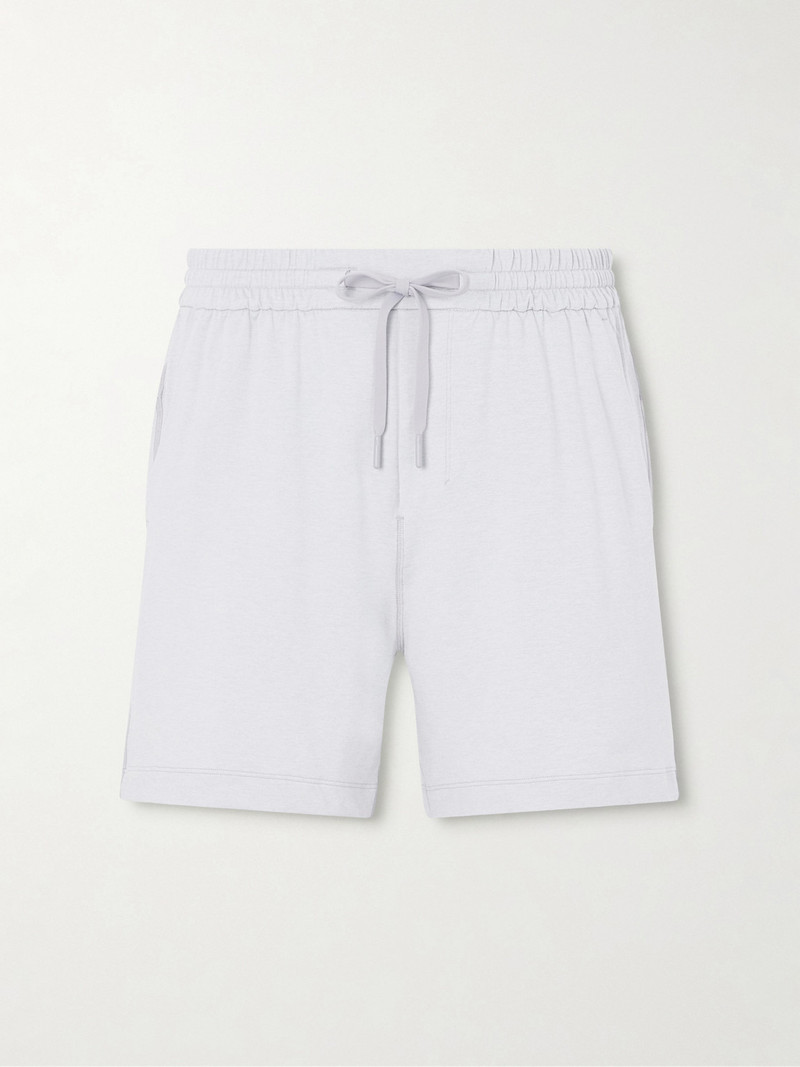 Straight-Leg Stretch Recycled-Jersey Shorts 1