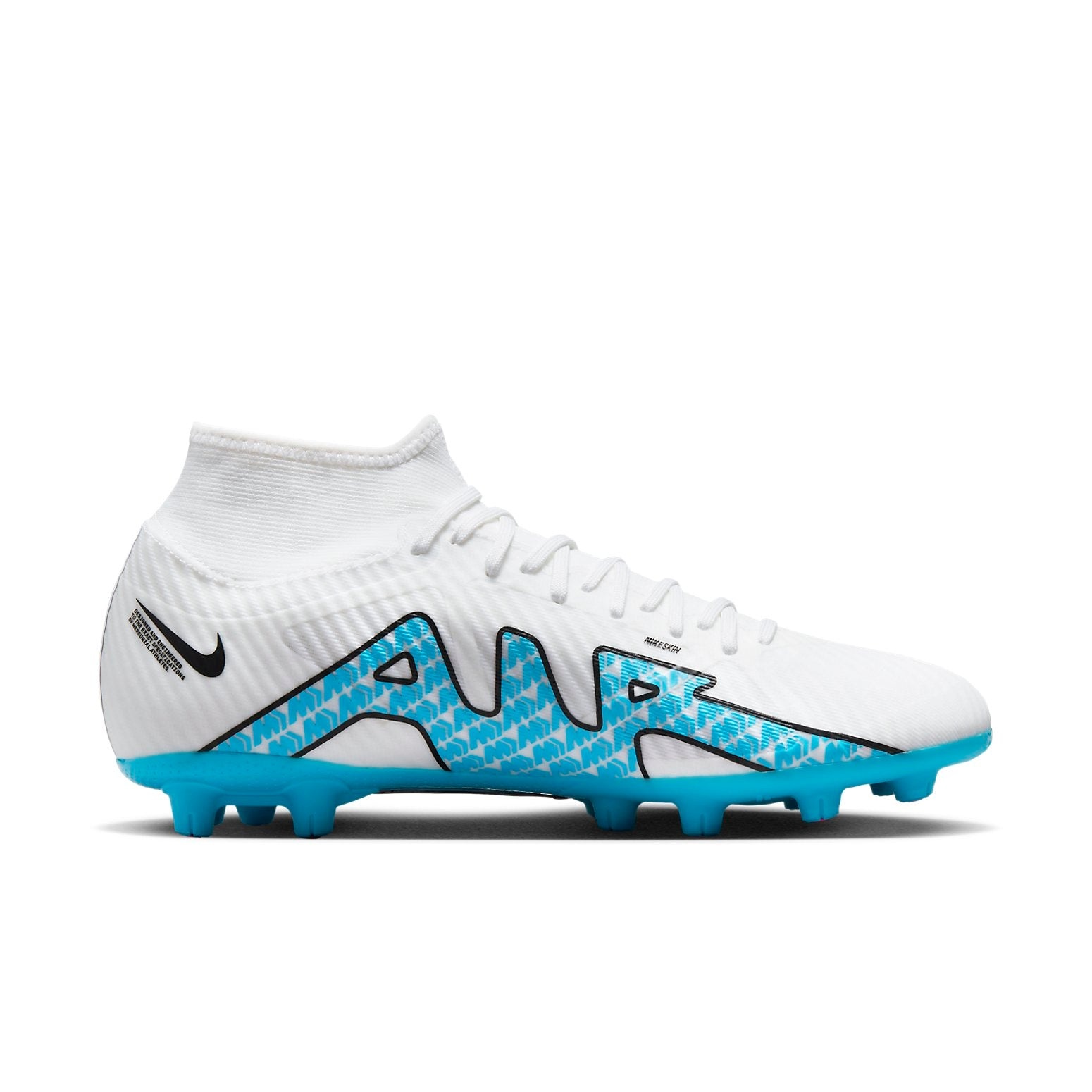 Nike Mercurial Superfly 9 Academy HG 'White Blue' DJ5626-146 - 6