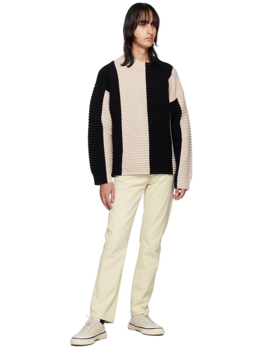 【関税込み】EYTYS オフホワイト Orion ジーンズ EYTYS Off-White Orion Jeans | REVERSIBLE