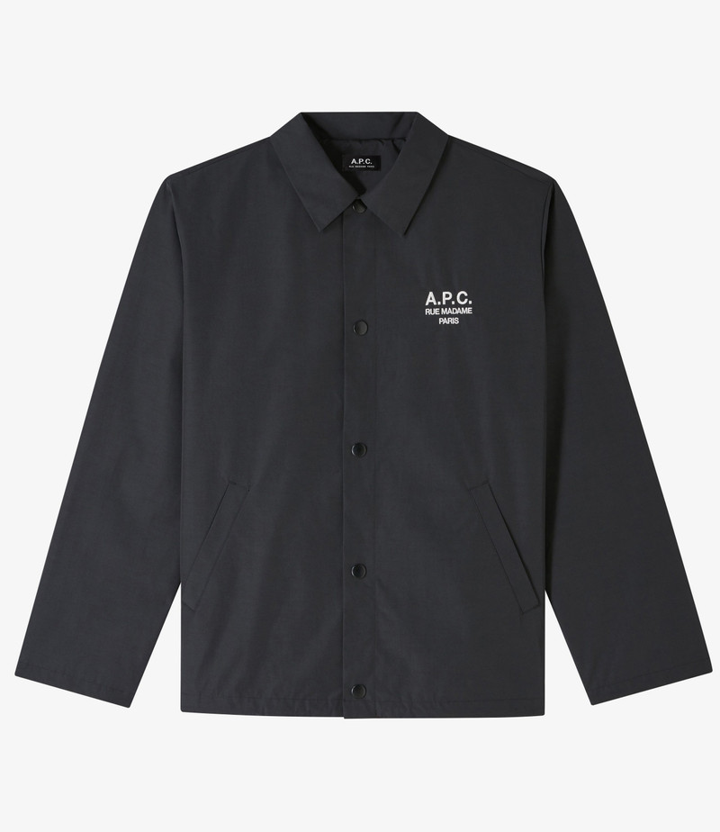 A.P.C. 등록 로고-Embroidered 포탄 Blouson 재킷 outlook