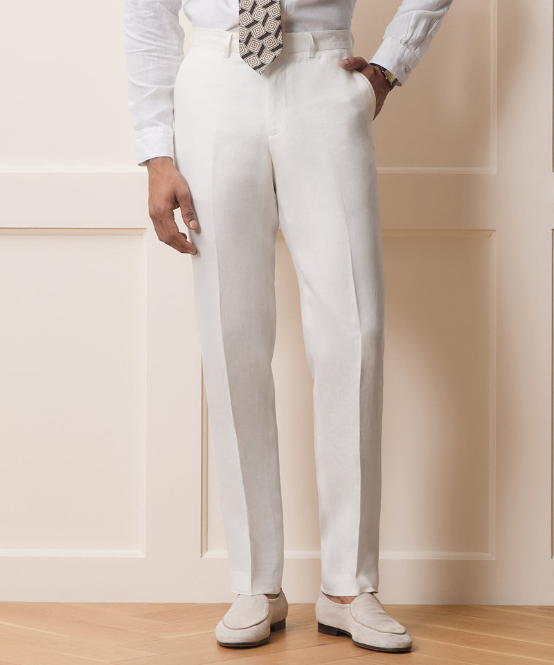TODD SNYDER Italian Linen Sutton Trouser outlook