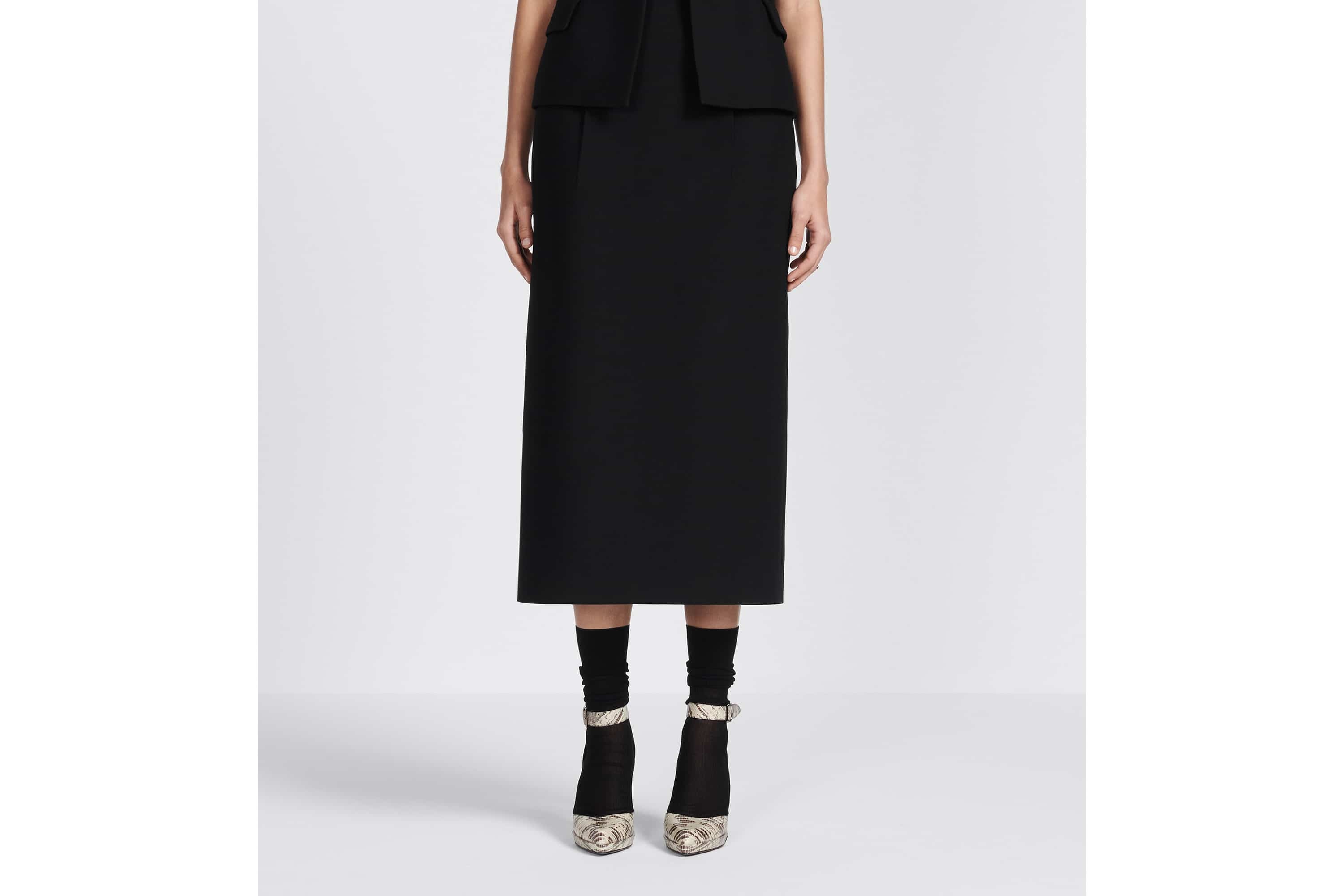 Mid-length Pencil Skirt - 8