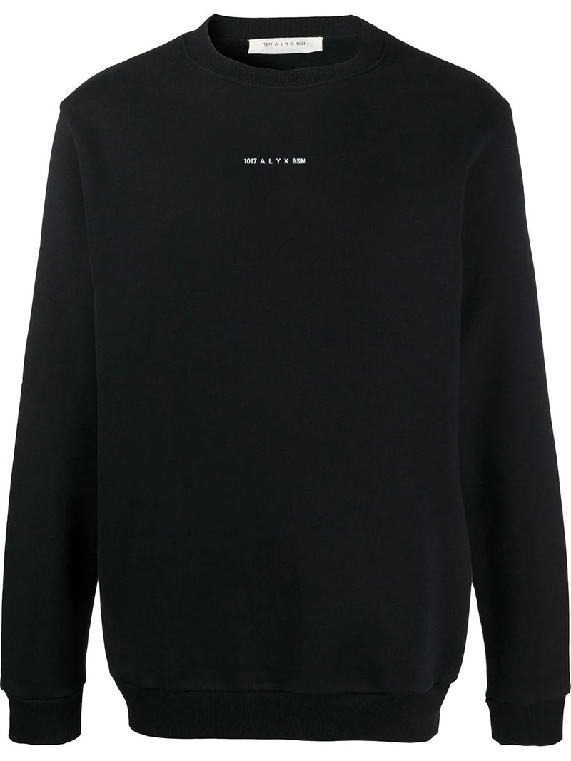logo graphic print sweatshirt 1
