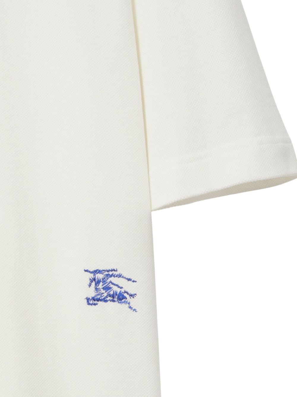 Equestrian Knight-embroidered cotton polo shirt - 5
