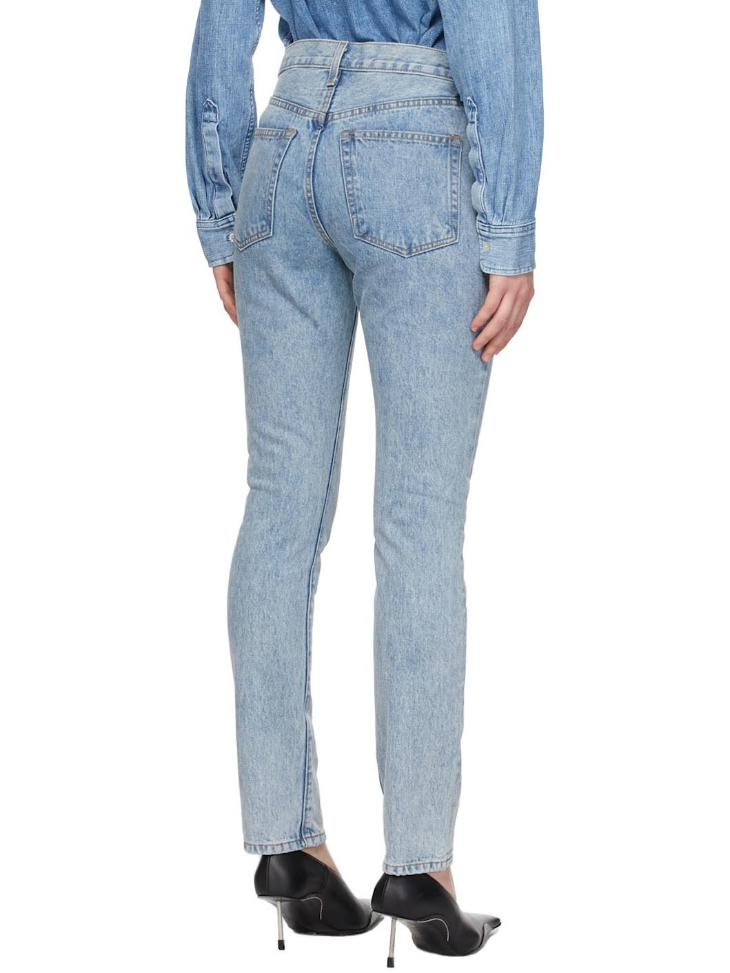 Blue Denim Jeans - 3