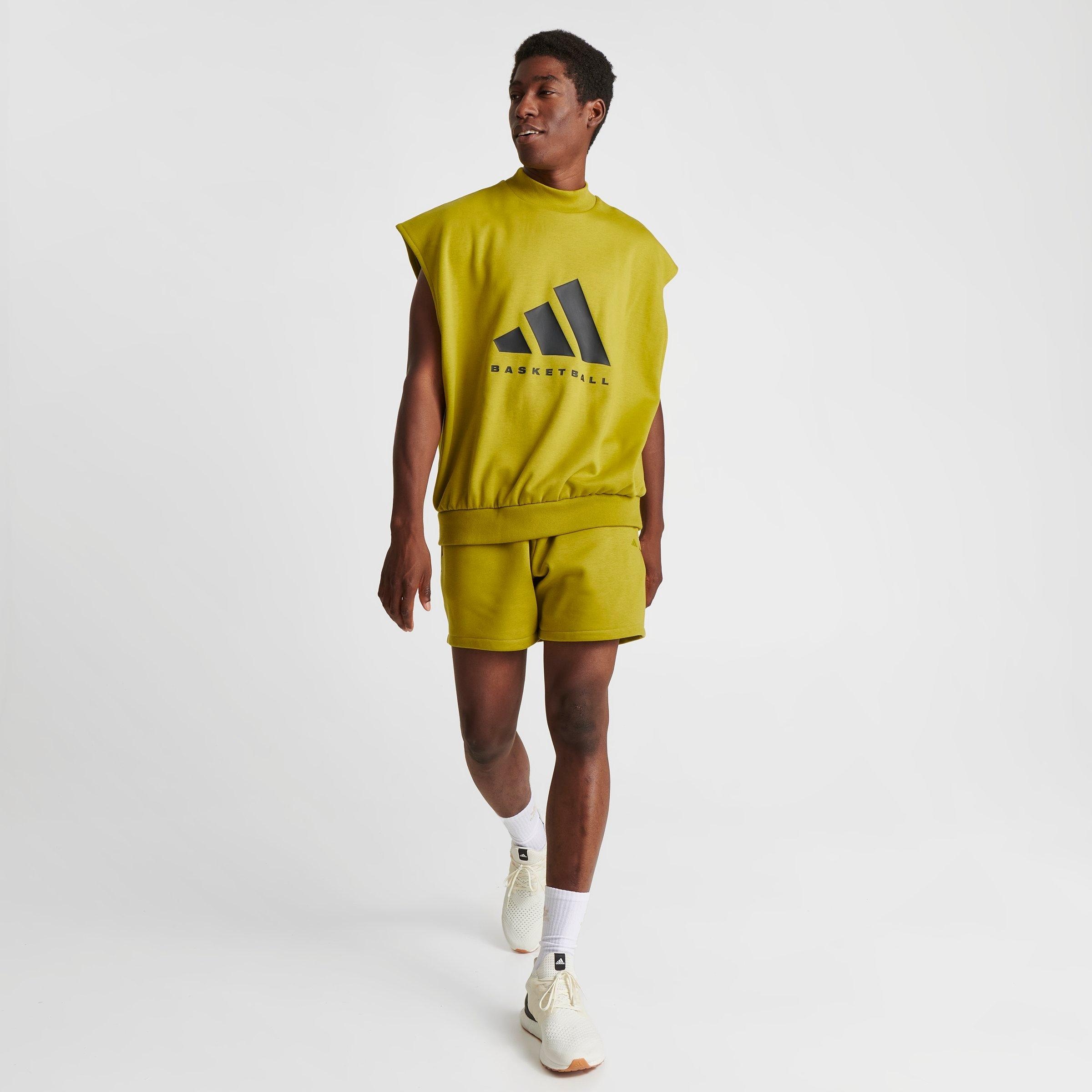 ADIDAS BASKETBALL ONE SLEEVELESS SWEATSHIRT - 2