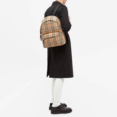 Burberry Burberry Jett Check Backpack outlook