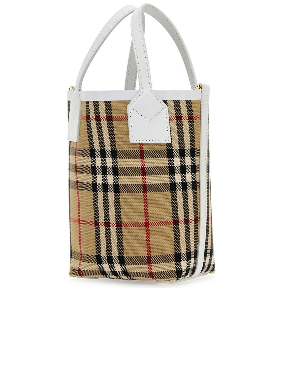 Embroidered Canvas Mini London Handbag - 2