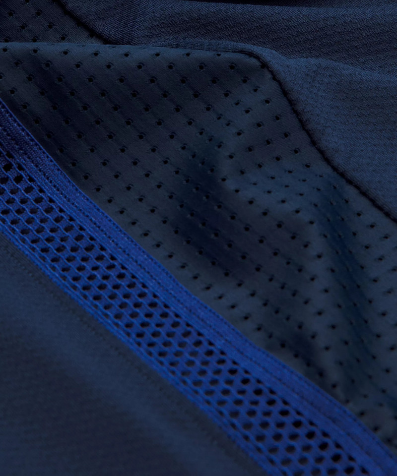 UV-Protective Mesh Panelled Tennis Shirt 8