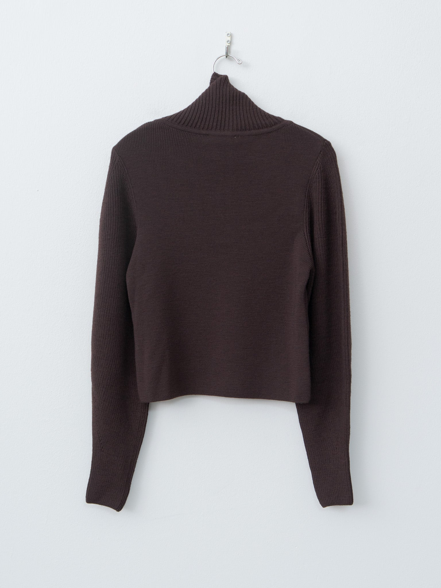 Zipped Sweater - Aubergine - 7